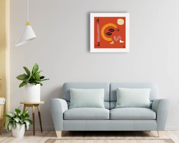 HEAD SHOULDERS KNEES AND TOES RED_MAX GOLDIN - SITTING ROOM