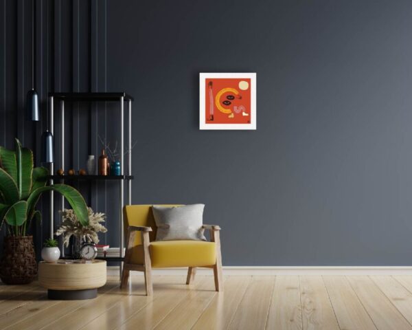 HEAD SHOULDERS KNEES AND TOES RED_MAX GOLDIN - YELLOW CHAIR