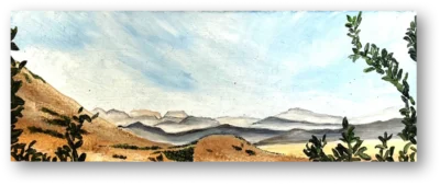 Jeremiah Van der Want - Winter Hills