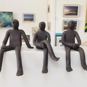 Belinda Ormond, Ceramic Little Men, Hamilton Gallery, Cape Town-1