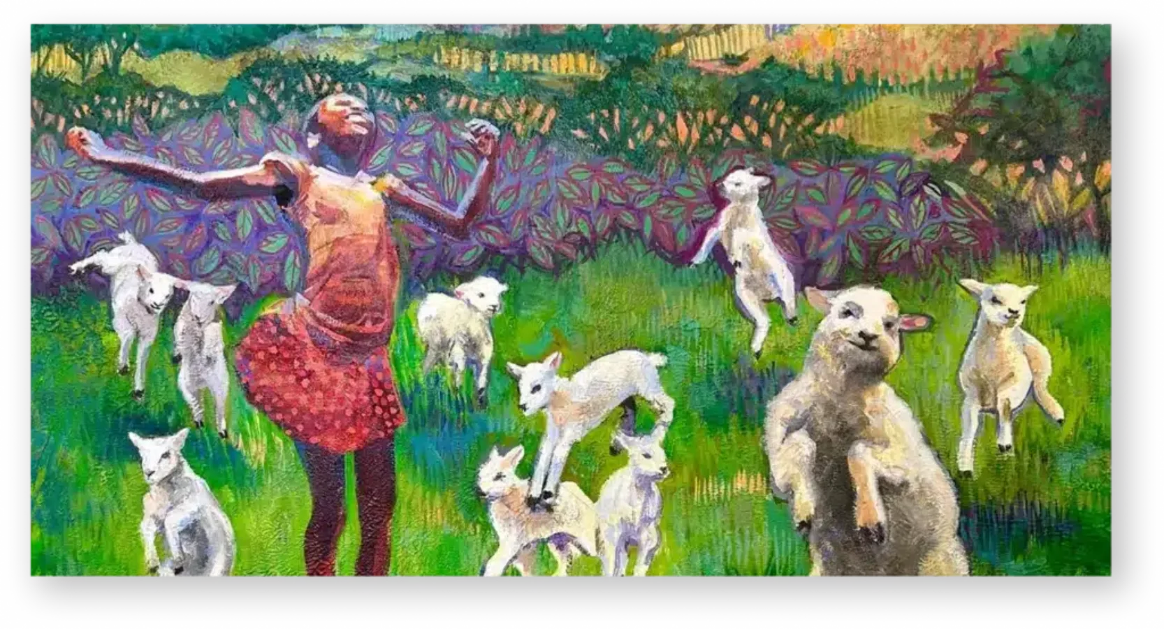 "Dancing With Sheep", Marion Fuchs - Hamilton Art Gallery Cape Town